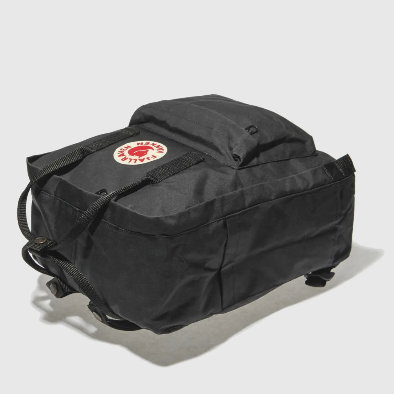 Fjallraven Black Kanken Backpack, Size: One Size