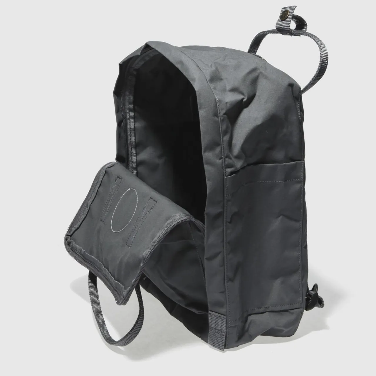 Fjallraven Grey Kanken Backpack, Size: One Size