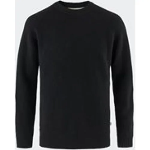Fjallraven Men's Övik Rib Sweater in Black