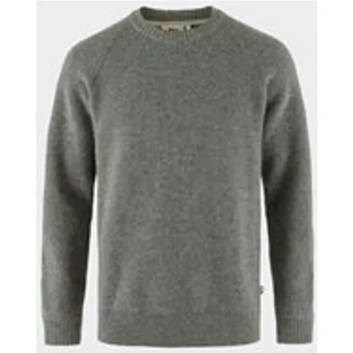 Fjallraven Men's Övik Rib Sweater in Grey