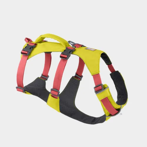 Flagline Harness With Handle Yellow/Red, Green