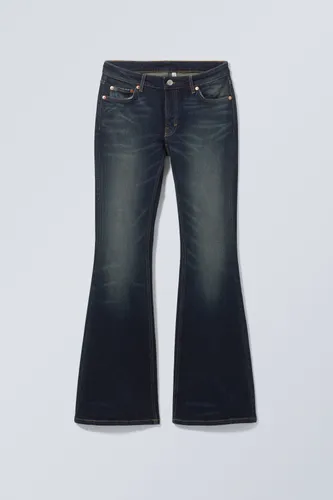 Flame Low Flared Jeans - Blue