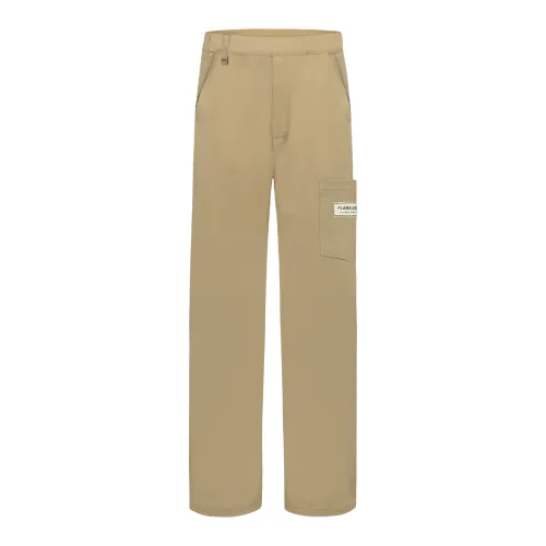 Flaneur Homme , Beige Tailored Trouser ,Beige male, Sizes: