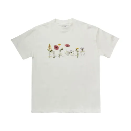 Flaneur Homme , T-Shirts ,White male, Sizes: