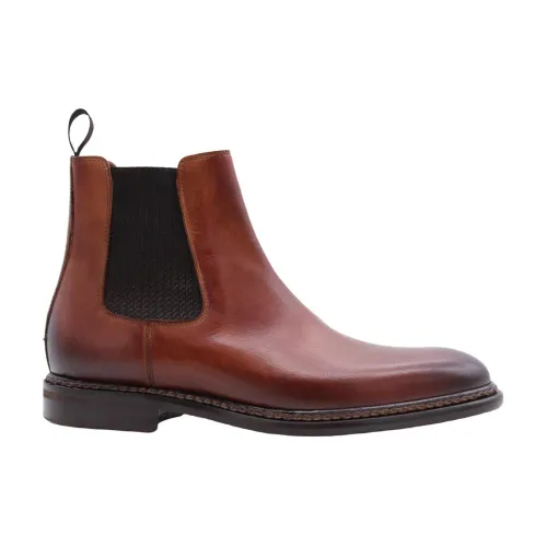 Flecs , Churchill Boot ,Brown male, Sizes: