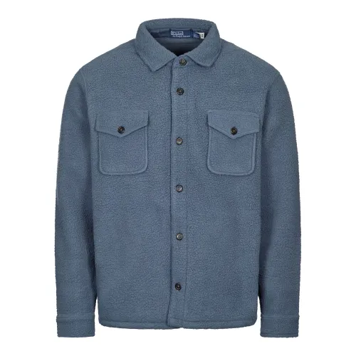 Fleece Overshirt - Blue Corshair