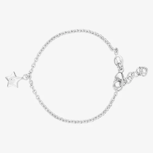 Fleur Kids Sterling Silver Star Bracelet AZB046904