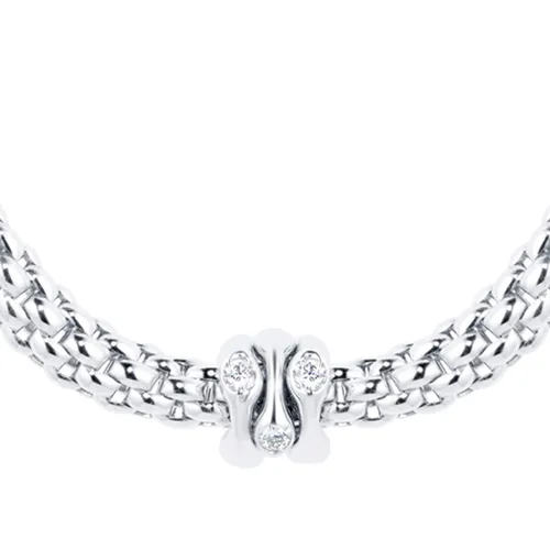 Flex'it Prima White Gold Diamond Necklace