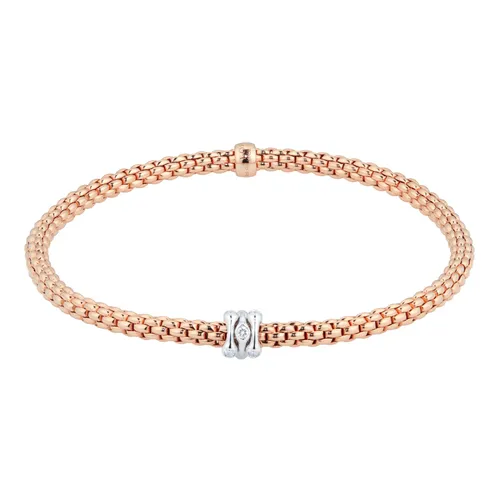 Flex'it Rose Gold Diamond Prima Bracelet- Size Medium