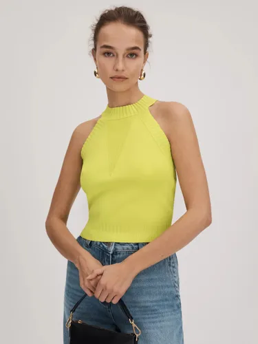FLORERE Knitted Top - Lime - Female