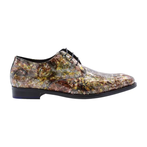 Floris van Bommel , Classic Lace-up Shoe ,Brown male, Sizes: