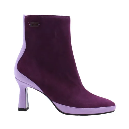 Floris van Bommel , Heeled Boots ,Purple female, Sizes: