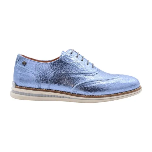 Floris van Bommel , Lace-up Shoe Fleron ,Blue female, Sizes:
