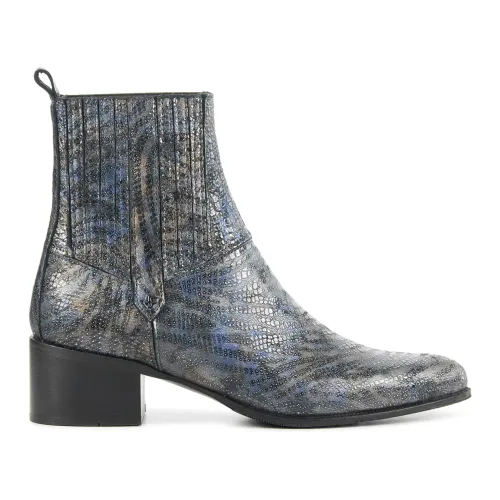 Floris van Bommel , Stylish Ankle Boots ,Blue female, Sizes: