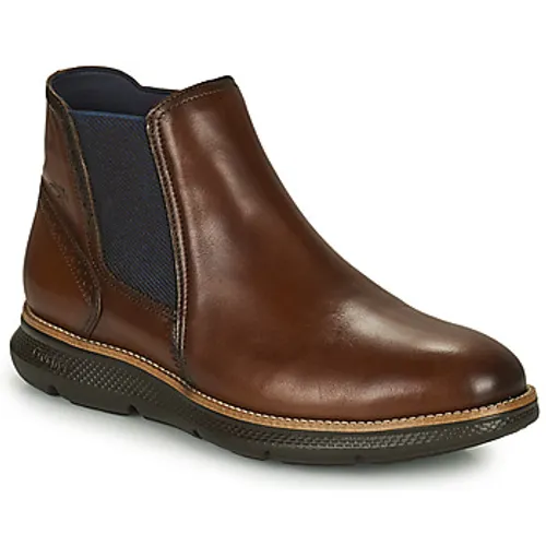 Fluchos  1354-HABANA-CAMEL  men's Mid Boots in Brown