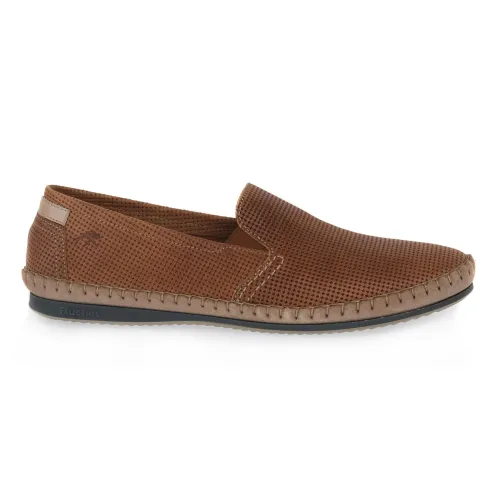 Fluchos , Luxury Leather Surf Shoes ,Brown male, Sizes: