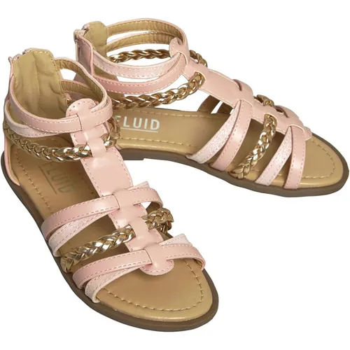 Fluid Girls Gladiator Sandals Pink