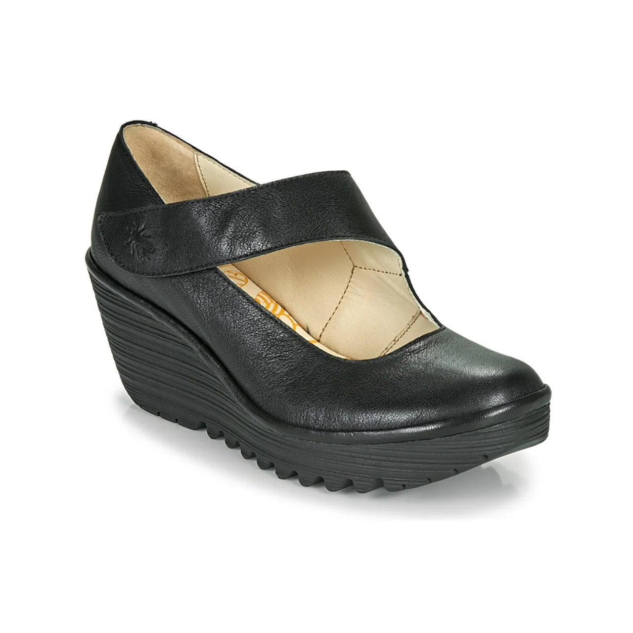 Fly London  YASI  women's Court Shoes in Black