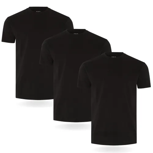 FM London (3/5-Pack) Mens T Shirt Premium Weight T-Shirts