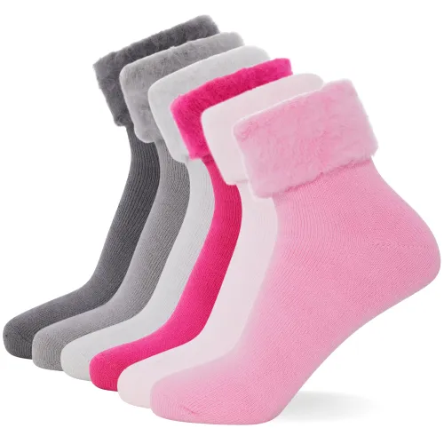 FM London (6-Pack) Extra Warm Women’s Super Soft Thermal