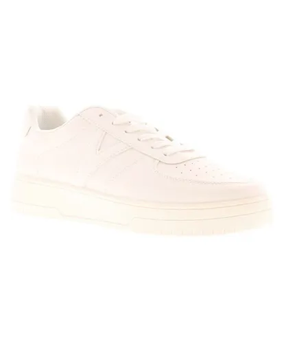 Focus Womens Trainers Potus Lace Up white