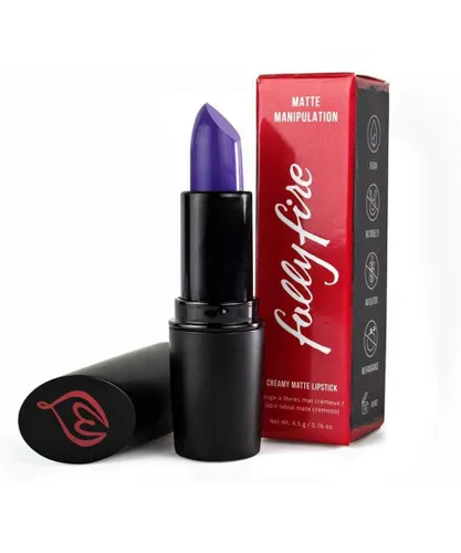 Folly Fire Womens Creamy Matte Manipulation Lipstick in Kino no, Royal Purple - One Size