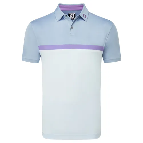 FootJoy Colour Block Interlock Golf Polo Shirt