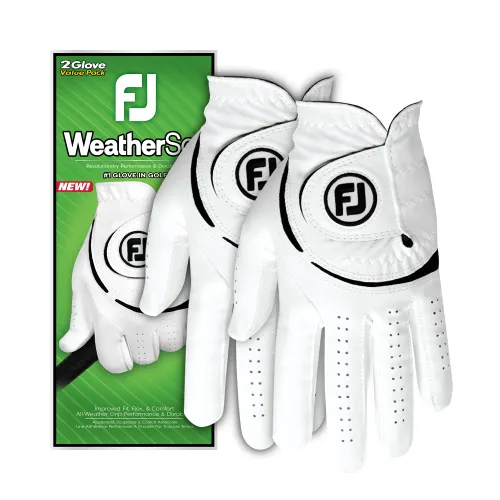 FootJoy WeatherSof Men's 2-Pack Golf Glove