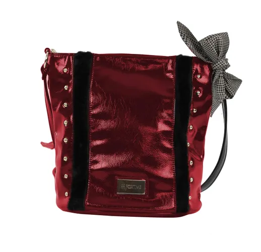 For Time Women's Bolso cubo con tachuelas Large Shopper Bag
