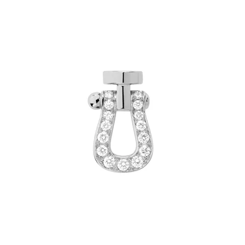 Force 10 18ct White Gold 0.07ct Diamond Single Stud Earrings - Right