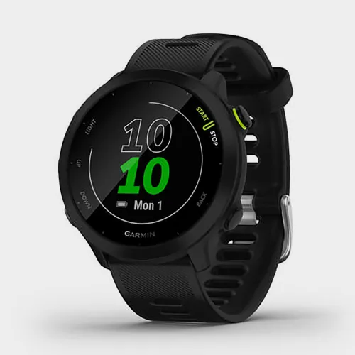 Forerunner 55 Gps Running Smartwatch - Black, Black