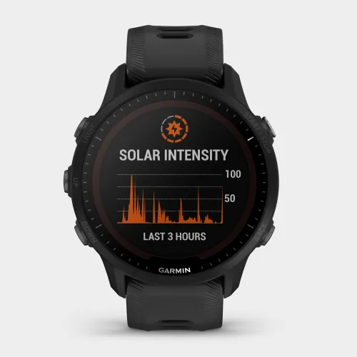 Forerunner® 955 Solar Gps Running Watch - Black, Black