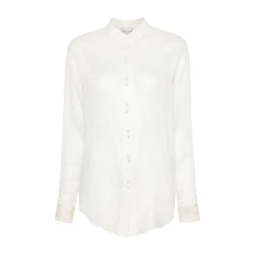 Forte Forte , Forte Forte Shirts Ivory ,White female, Sizes: