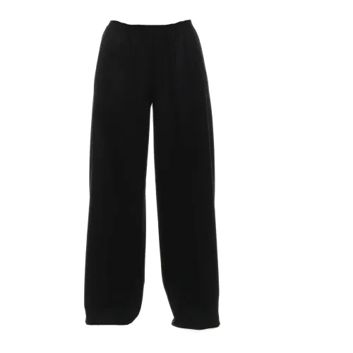 Forte Forte , MY Pants Noir - Stylish Trousers ,Black female, Sizes: