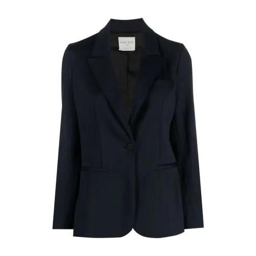 Forte Forte , Slub sartorial jacket ,Blue female, Sizes: