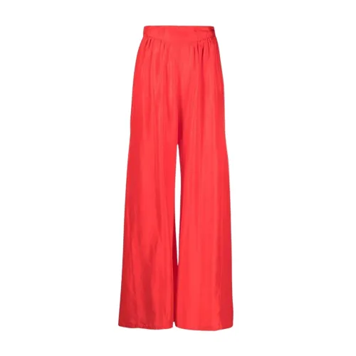 Forte Forte , Trousers ,Red female, Sizes: