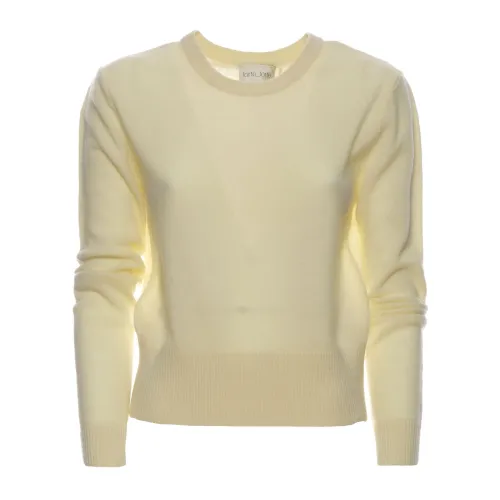 Forte Forte , Vanilla Knitwear - MY Knit Collection ,Yellow female, Sizes: