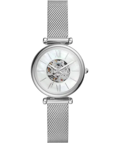 Fossil Carlie Mini Me WoMens Silver Watch ME3189 Stainless Steel (archived) - One Size