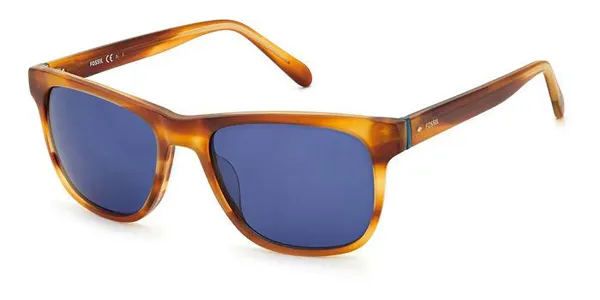 Fossil FOS 2112/S BAS/KU Men's Sunglasses Brown Size 55