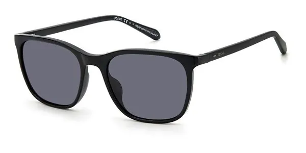 Fossil FOS 2116/S 807/IR Men's Sunglasses Black Size 55