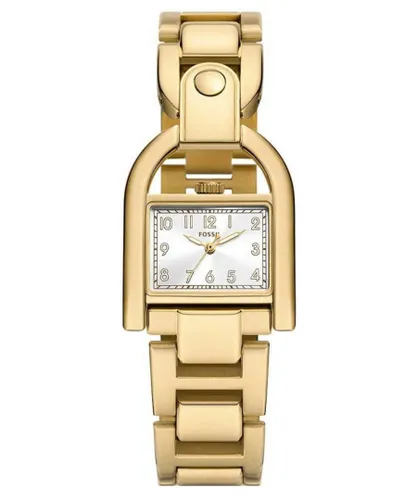 Fossil Harwell WoMens Gold Watch ES5327 Stainless Steel (archived) - One Size