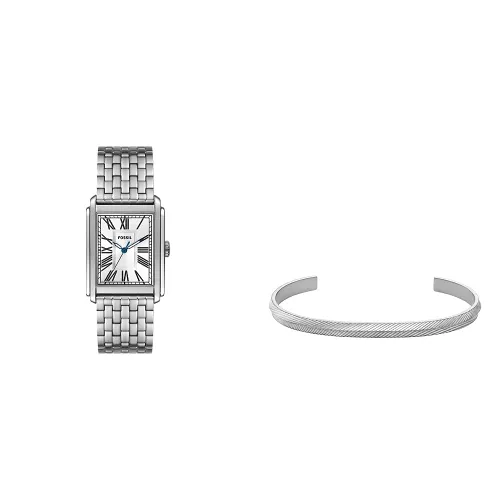 Fossil Men's Watch Carraway and Harlow Cuff Bracelet -