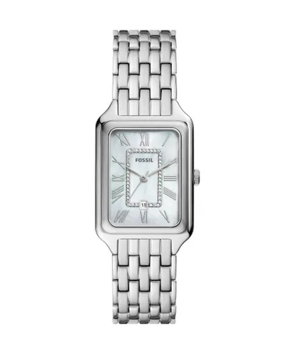 Fossil Raquel WoMens Silver Watch ES5306 Stainless Steel (archived) - One Size