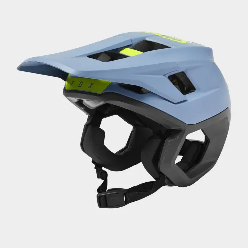 Fox Dropframe Pro Mountain Bike Helmet - Blue, BLUE