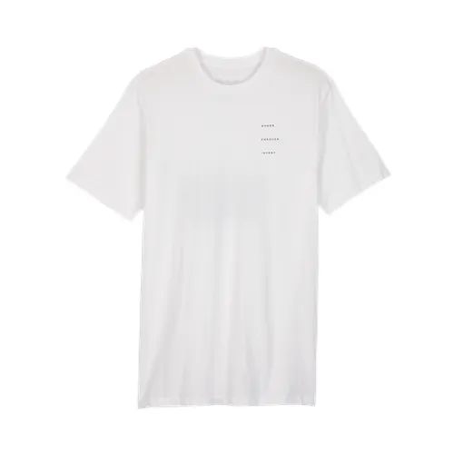 Fox Sipping Premium T-Shirt - Optic White