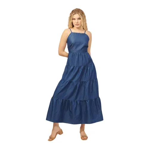 Fracomina , Dresses ,Blue female, Sizes: