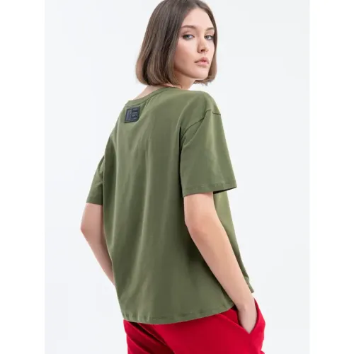 Fracomina , Olive Shirt Autumn Winter 2023 ,Green female, Sizes: