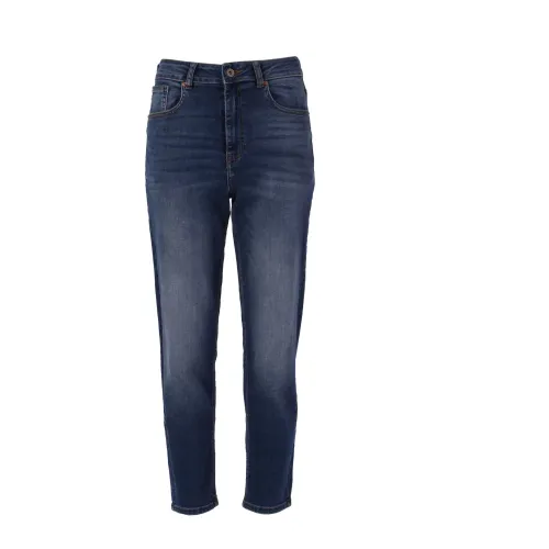 Fracomina , Vera2 Mom Fit Jeans ,Blue female, Sizes: