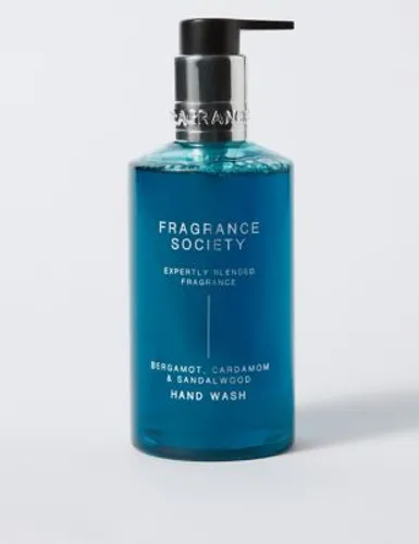 Fragrance Society Mens Bergamot & Sandalwood Hand Wash 265ml