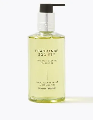 Fragrance Society Womens Mens Lime, Grapefruit & Mandarin Hand Wash 265ml